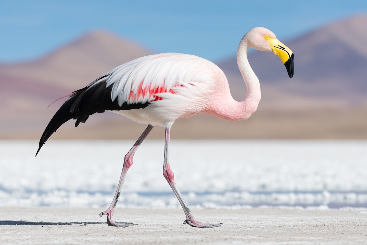 Андский фламинго. Познавательный рассказ для детей