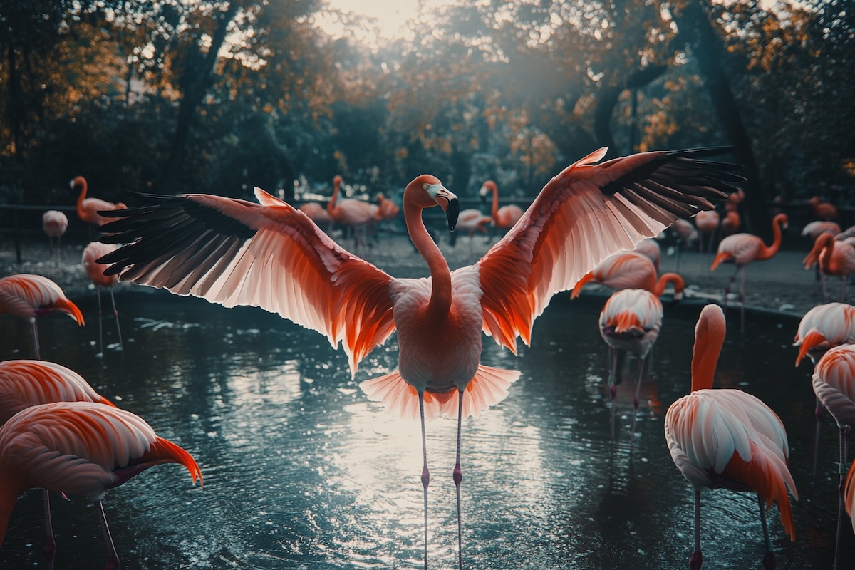 Чилийский фламинго. Познавательный рассказ для детей