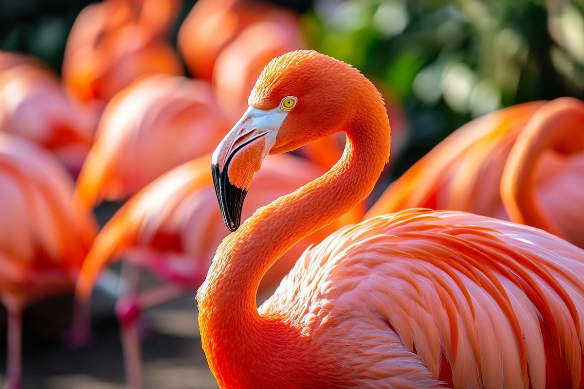 Красный фламинго. Познавательный рассказ для детей