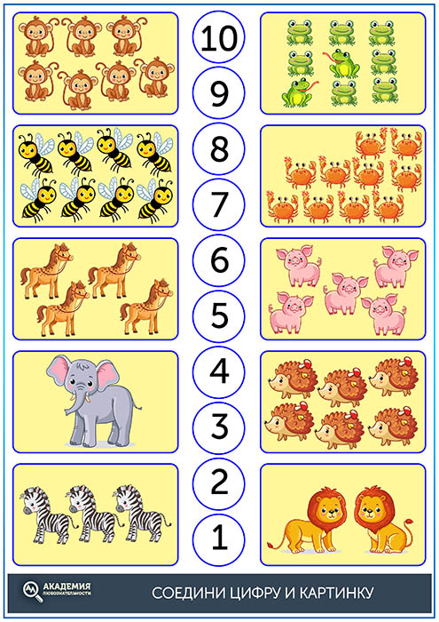 Задачи для дошкольников в картинках по математике