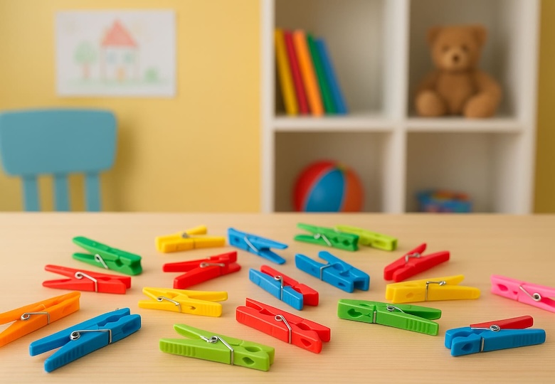 Игры с прищепками для детей