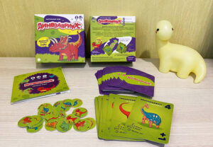 Настольные игры про динозавров для детей