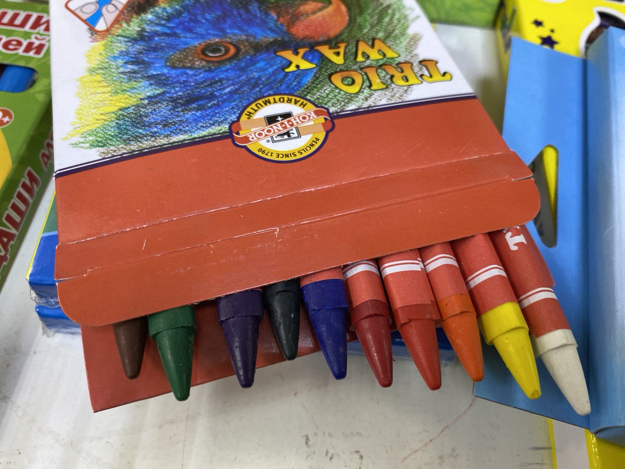 Восковые карандаши для рисования