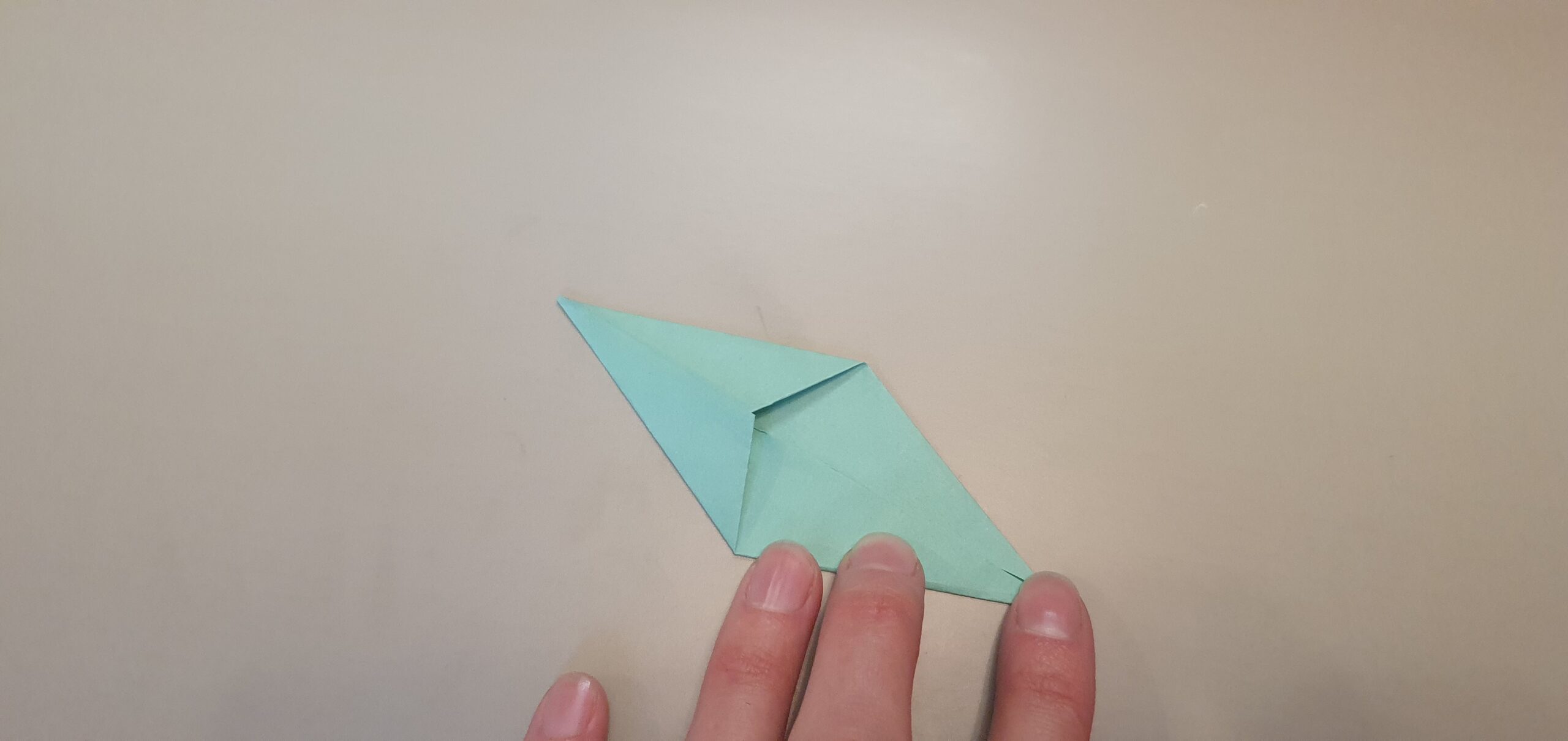 Тюльпан в технике оригами. Шаг 11