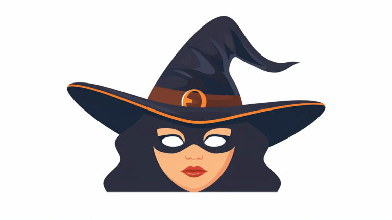 Маска на Хэллоуин. Вариант 2