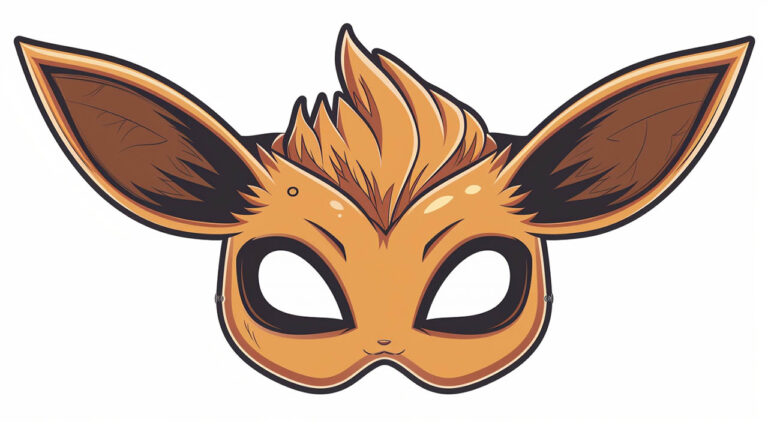 Маска на Хэллоуин. Вариант 5